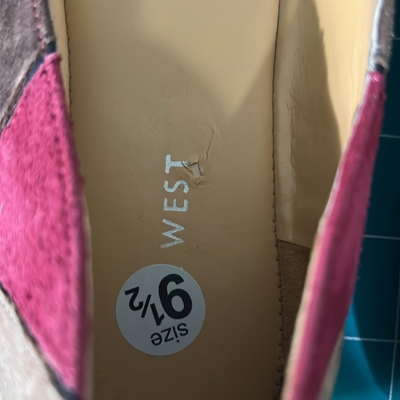 Nine West women’s suede flats 9.5 Natural color way - Picture 6 of 12